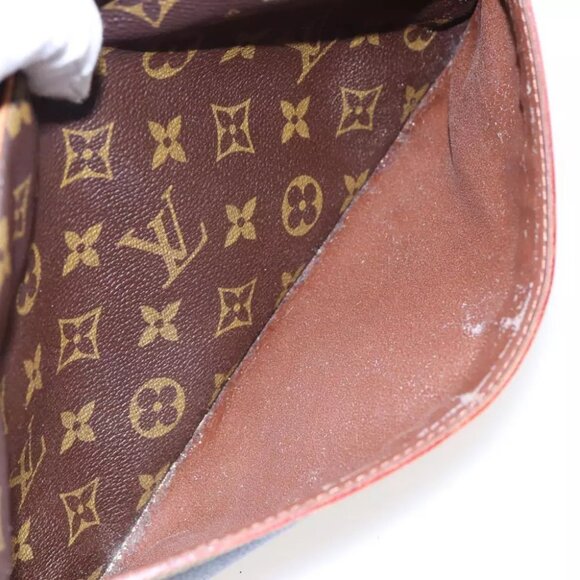 authenticity guaranteed LOUIS VUITTON Monogram Compiegne Clutch Bag - Picture 13 of 16